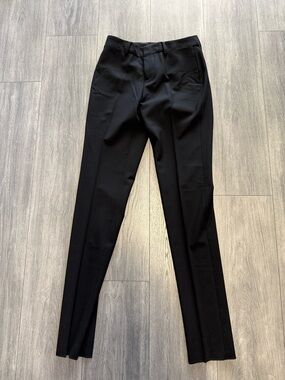 COACH 1941 Black Wool Blend Slim Fit Trousers Pants Womens Size 000